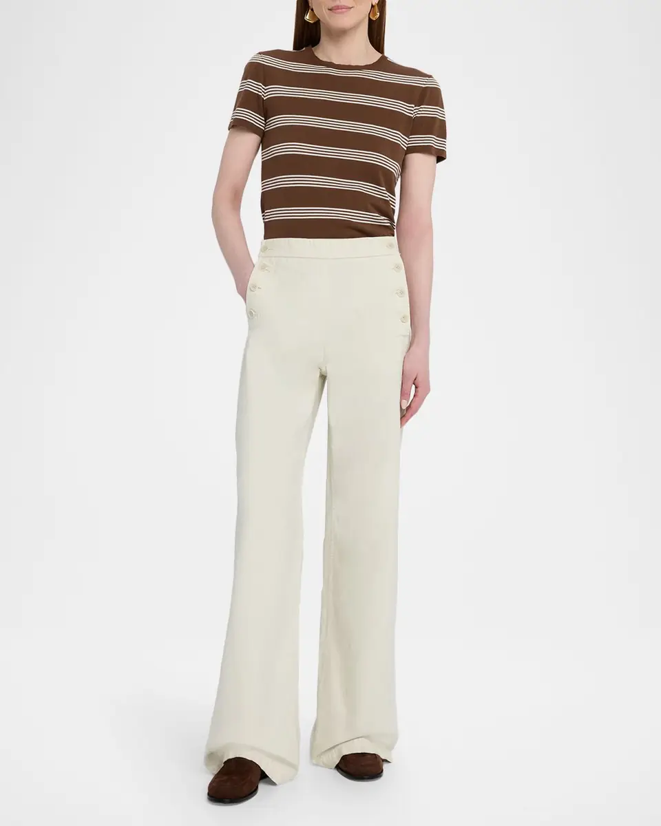 Nili Lotan Reed Wide-Leg Sailor Pants | Thumbnail 6