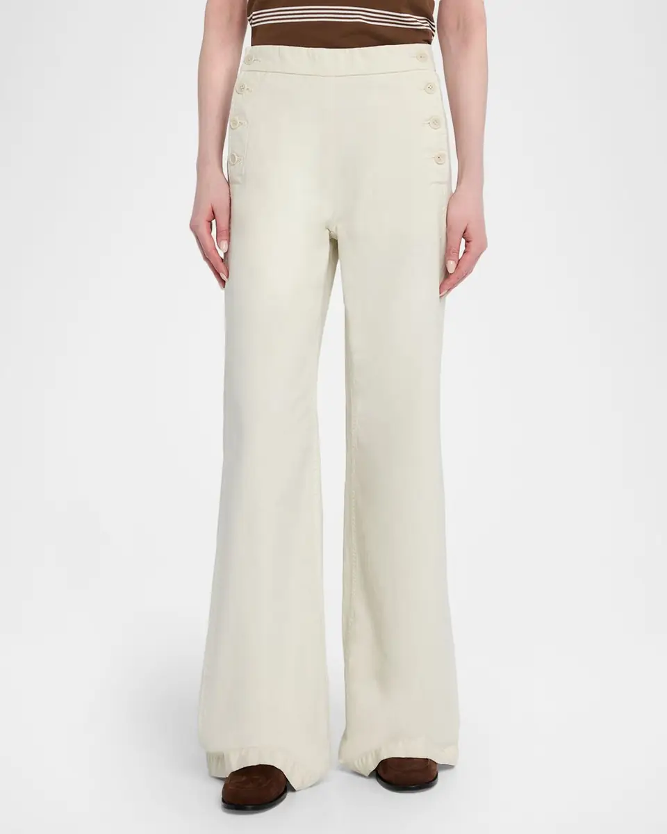 Nili Lotan Reed Wide-Leg Sailor Pants | Thumbnail 8