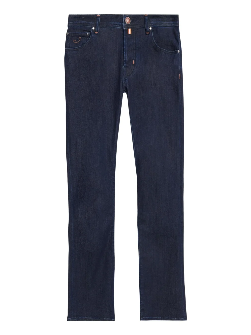 Men's Slim Straight-Leg Dark-Wash Denim Jeans Men's Slim Straight-Leg Dark-Wash Denim Jeans