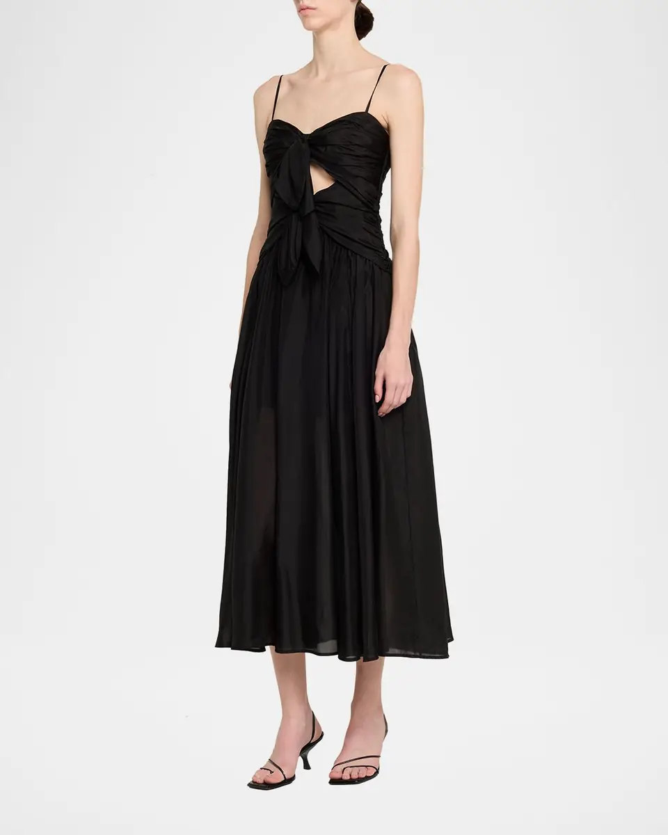 Zimmermann Aster Scarf Midi Dress | Thumbnail 8 Zimmermann Aster Scarf Midi Dress | Thumbnail 8