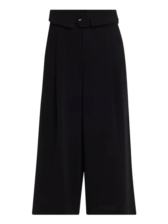 Lorena Belted Drapey Crepe Pants Lorena Belted Drapey Crepe Pants