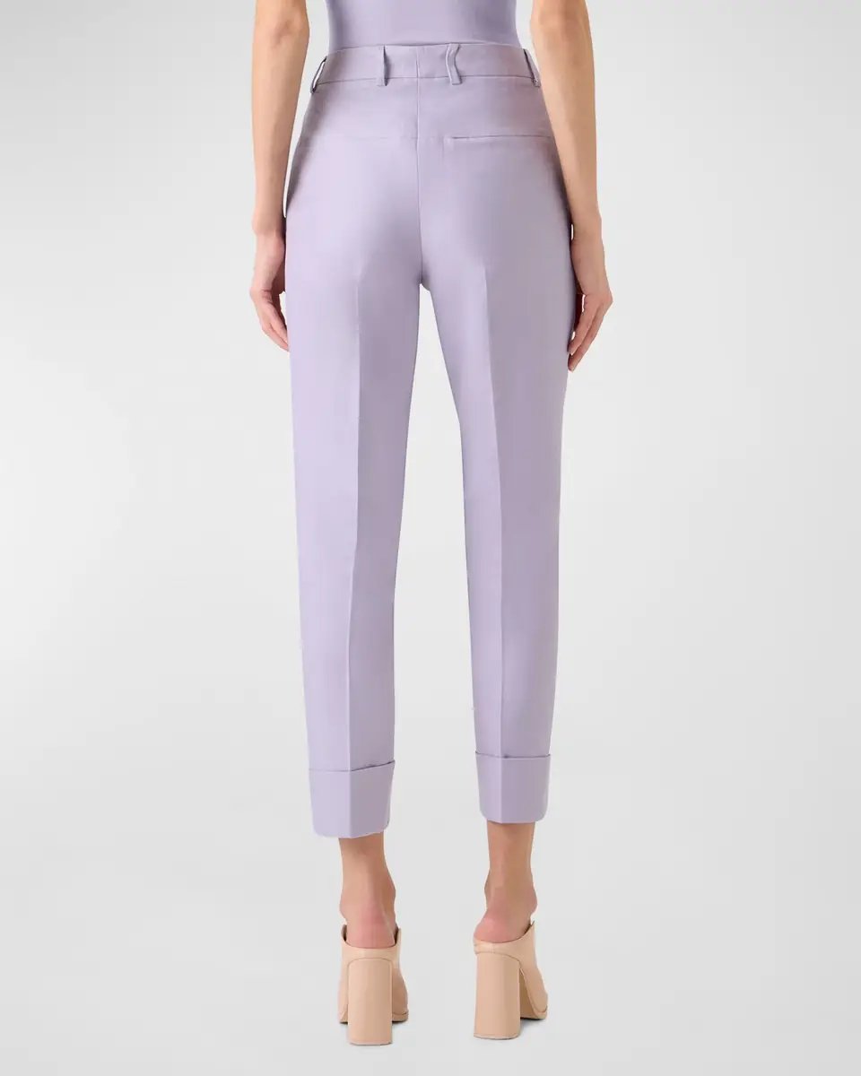 Akris Maxima Cotton Silk Cropped Pants | Thumbnail 3 Akris Maxima Cotton Silk Cropped Pants | Thumbnail 3