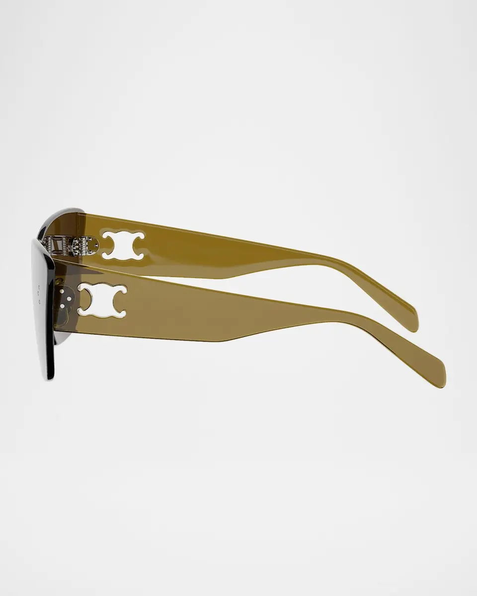 Celine Sundown Shade Cat-Eye Shield Sunglasses | Thumbnail 3 Celine Sundown Shade Cat-Eye Shield Sunglasses | Thumbnail 3