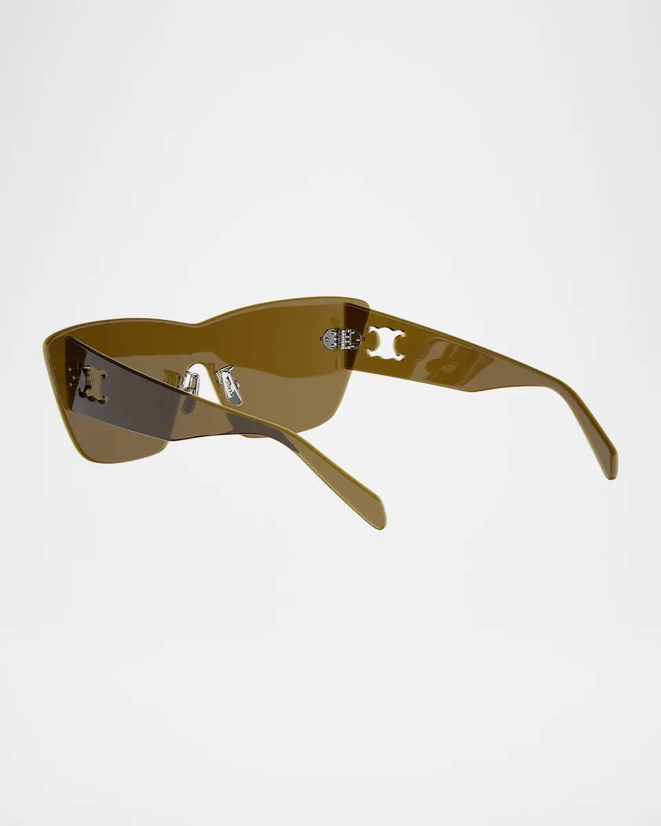 Celine Sundown Shade Cat-Eye Shield Sunglasses | Thumbnail 4 Celine Sundown Shade Cat-Eye Shield Sunglasses | Thumbnail 4