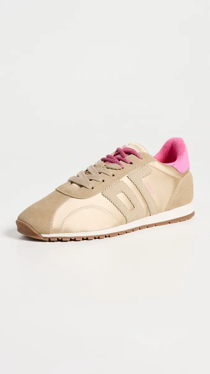 Back 70 Satin Sneakers Beige | Thumbnail 2 Back 70 Satin Sneakers Beige | Thumbnail 2