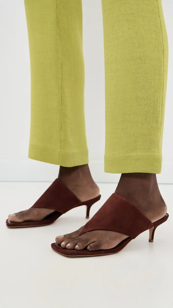 Schutz Sage Stiletto Sandals Root Brown | Thumbnail 3 Schutz Sage Stiletto Sandals Root Brown | Thumbnail 3