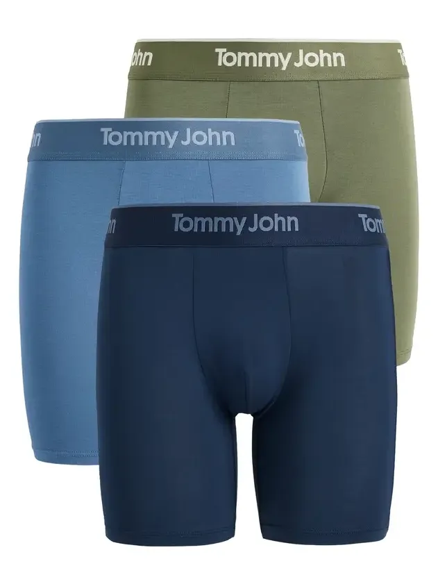 Tommy John Second Skin 6 Boxer Briefs 3 Pack