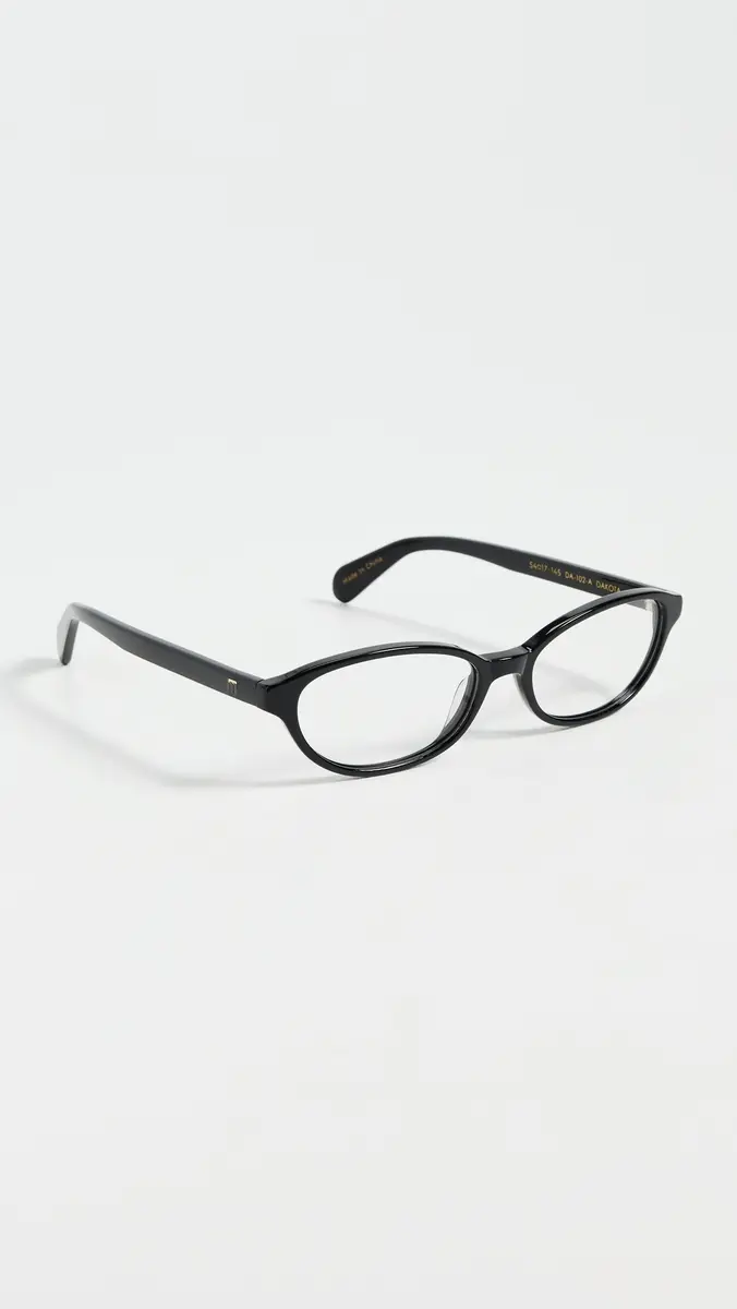 Elisa Johnson Dakota Glasses Gloss Black One Size | Thumbnail 4 Elisa Johnson Dakota Glasses Gloss Black One Size | Thumbnail 4