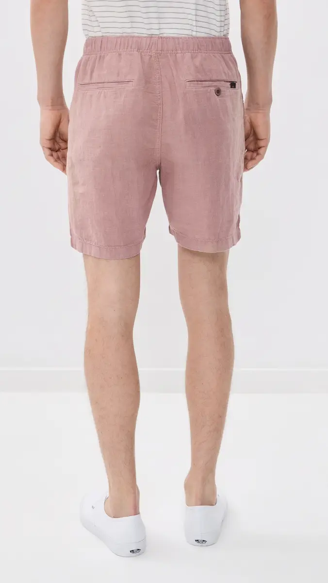 Faherty Essential Linen Shorts 7 | Thumbnail 3 Faherty Essential Linen Shorts 7 | Thumbnail 3