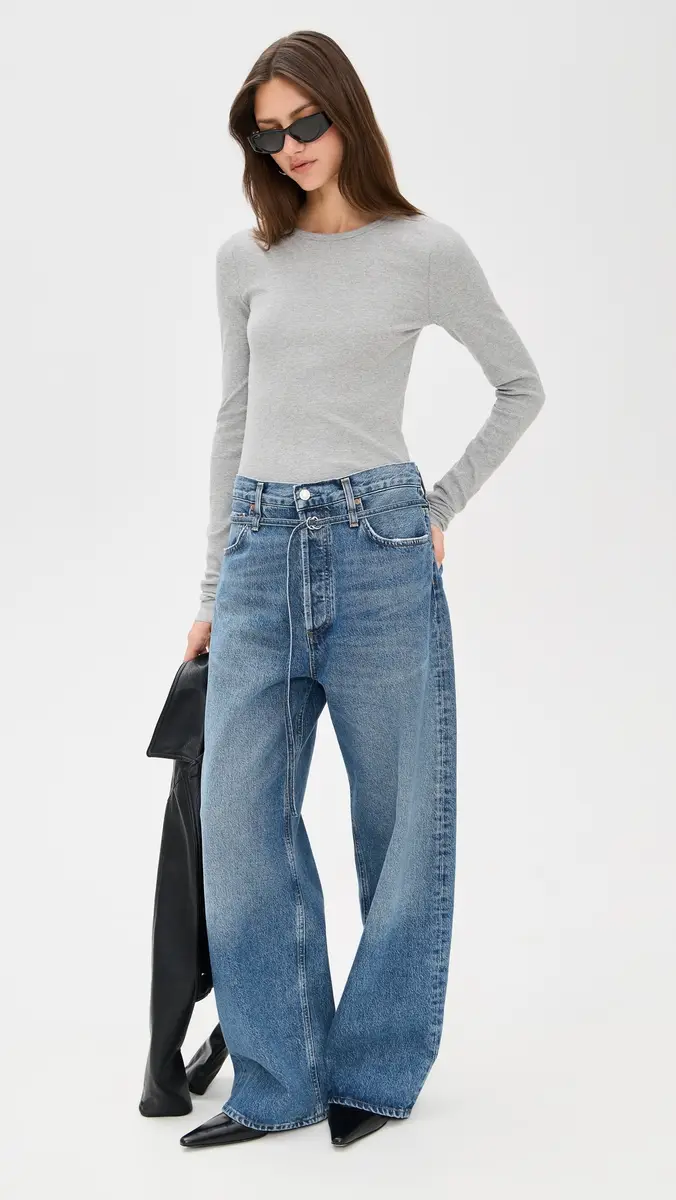 ÉTERNE Long Sleeve Fitted Top | Thumbnail 5 ÉTERNE Long Sleeve Fitted Top | Thumbnail 5