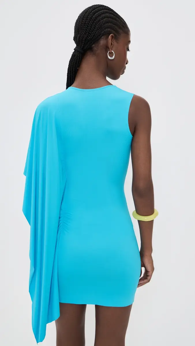 Cultnaked Luminary Dress In Aqua Blue | Thumbnail 3 Cultnaked Luminary Dress In Aqua Blue | Thumbnail 3