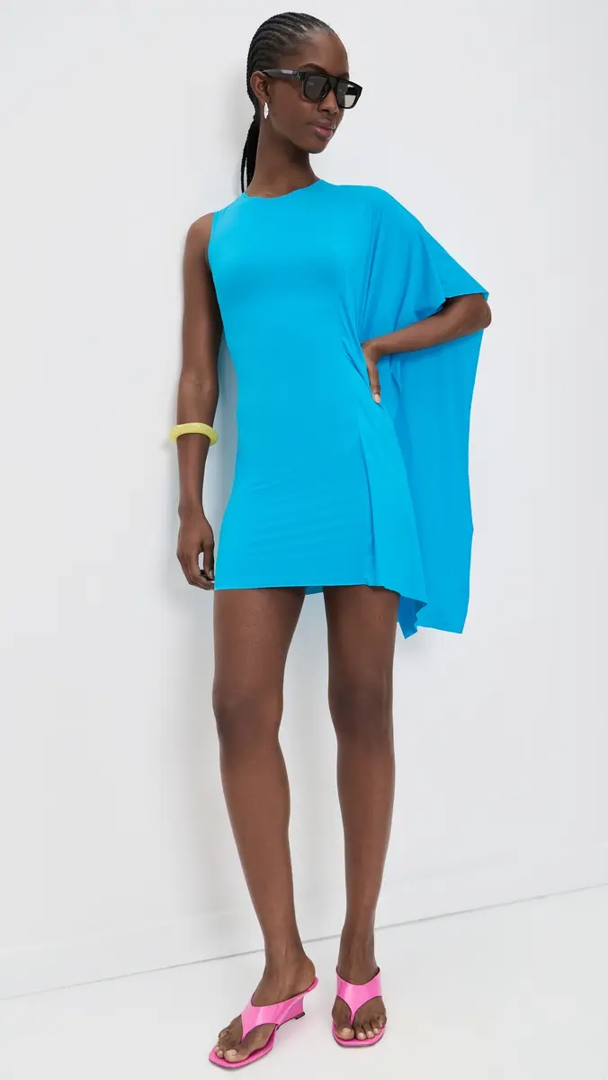 Cultnaked Luminary Dress In Aqua Blue | Thumbnail 5 Cultnaked Luminary Dress In Aqua Blue | Thumbnail 5