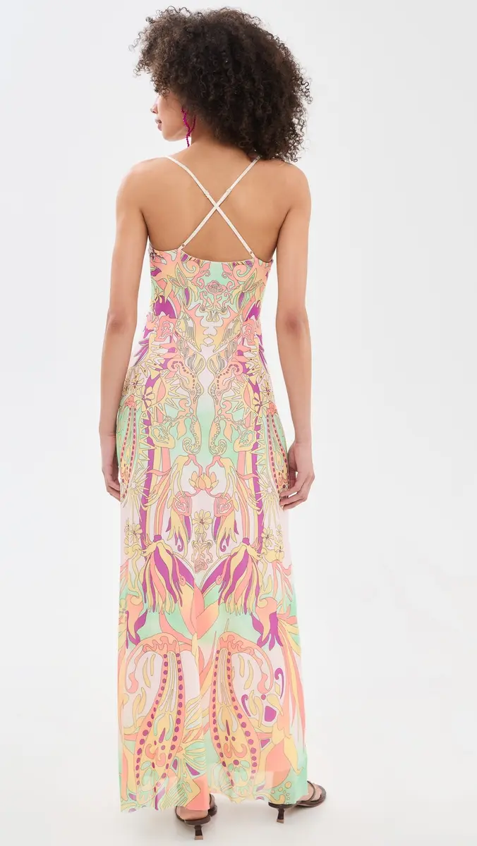 AFRM Romy Dress Vintage Swirl | Thumbnail 3 AFRM Romy Dress Vintage Swirl | Thumbnail 3