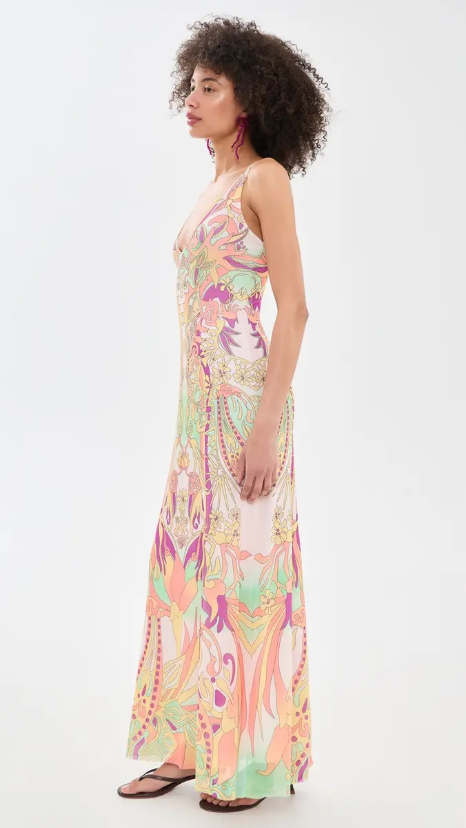 AFRM Romy Dress Vintage Swirl | Thumbnail 4 AFRM Romy Dress Vintage Swirl | Thumbnail 4