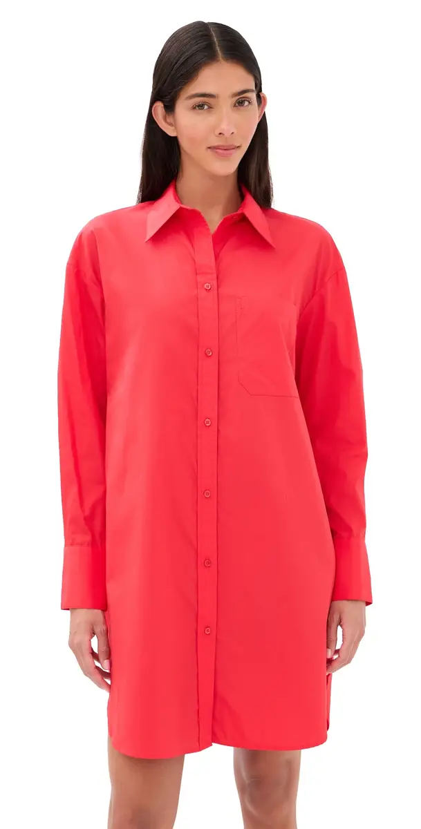 TWP Big Joe hirt Dress Tomato | Image 1 TWP Big Joe hirt Dress Tomato | Image 1