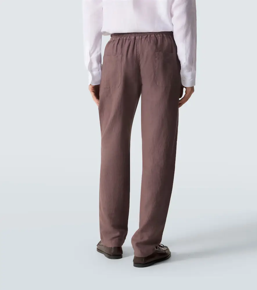 Fedeli Linen straight pants | Thumbnail 5