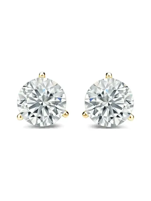 1.14ct Diamond 18K Gold Pear Halo Stud Earrings 1.14ct Diamond 18K Gold Pear Halo Stud Earrings