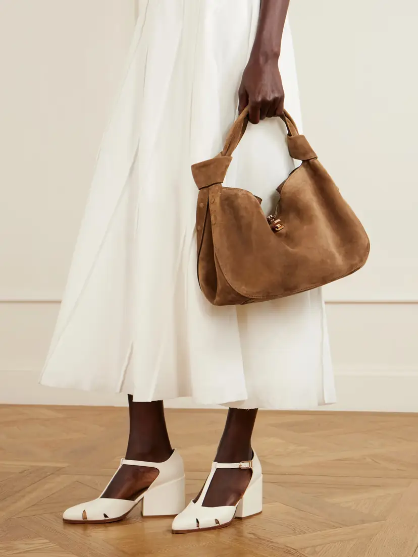 Gabriela Hearst Antonia Small Suede Shoulder Bag | Thumbnail 2