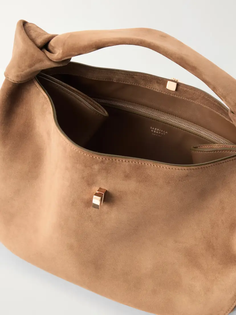 Gabriela Hearst Antonia Small Suede Shoulder Bag | Thumbnail 6