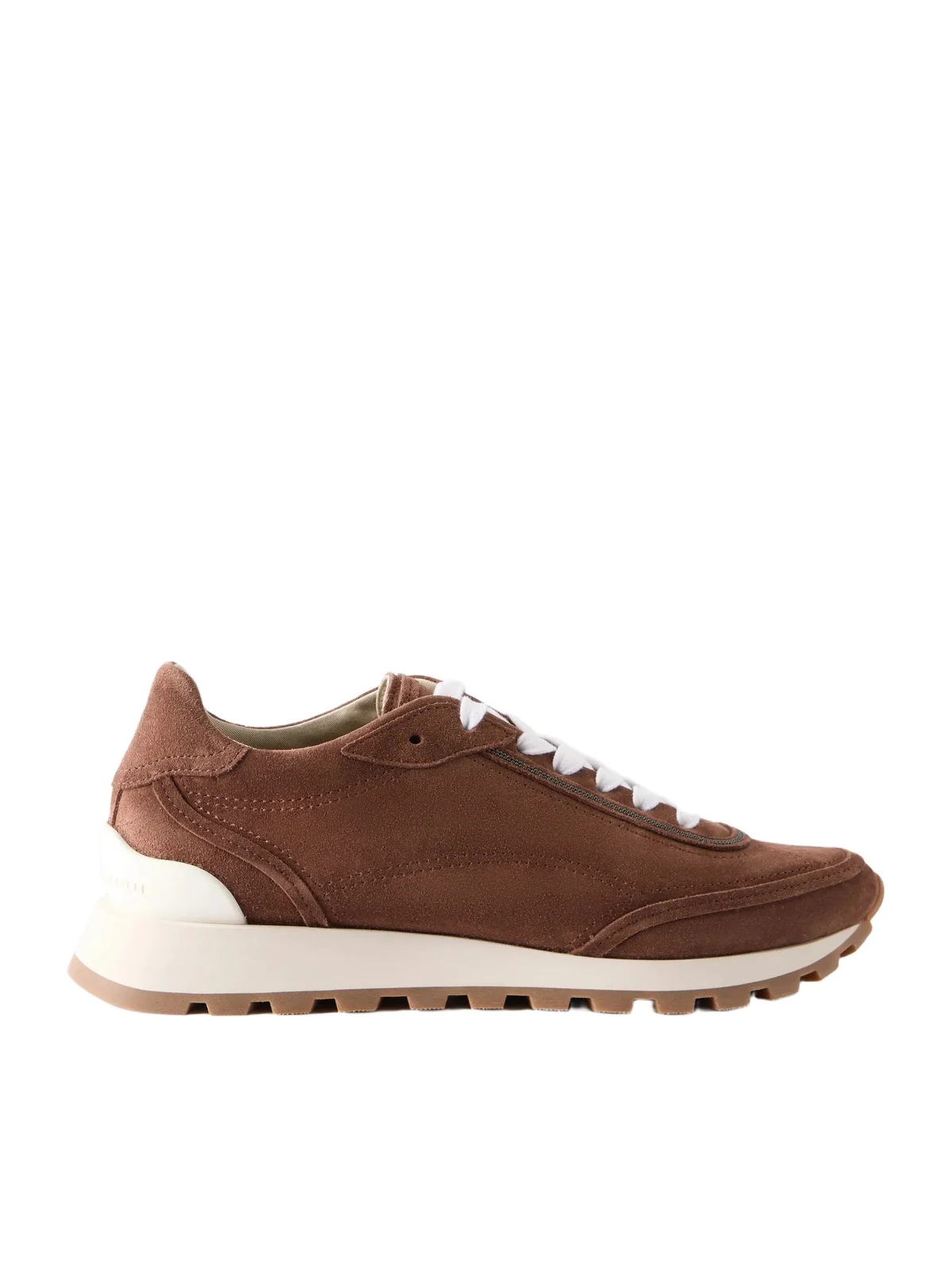 Suede Bead-embellished Sneakers Suede Bead-embellished Sneakers