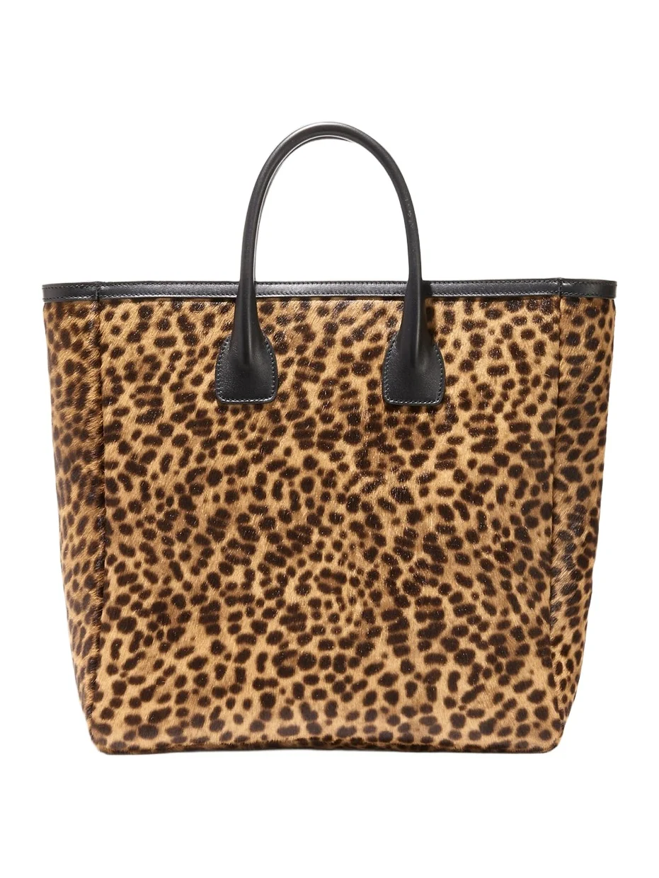 Women's Freddie Leopard-Print Calf Hair Tote Bag