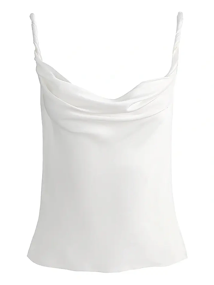 Women's Monique Twist Strap Cowl Tank