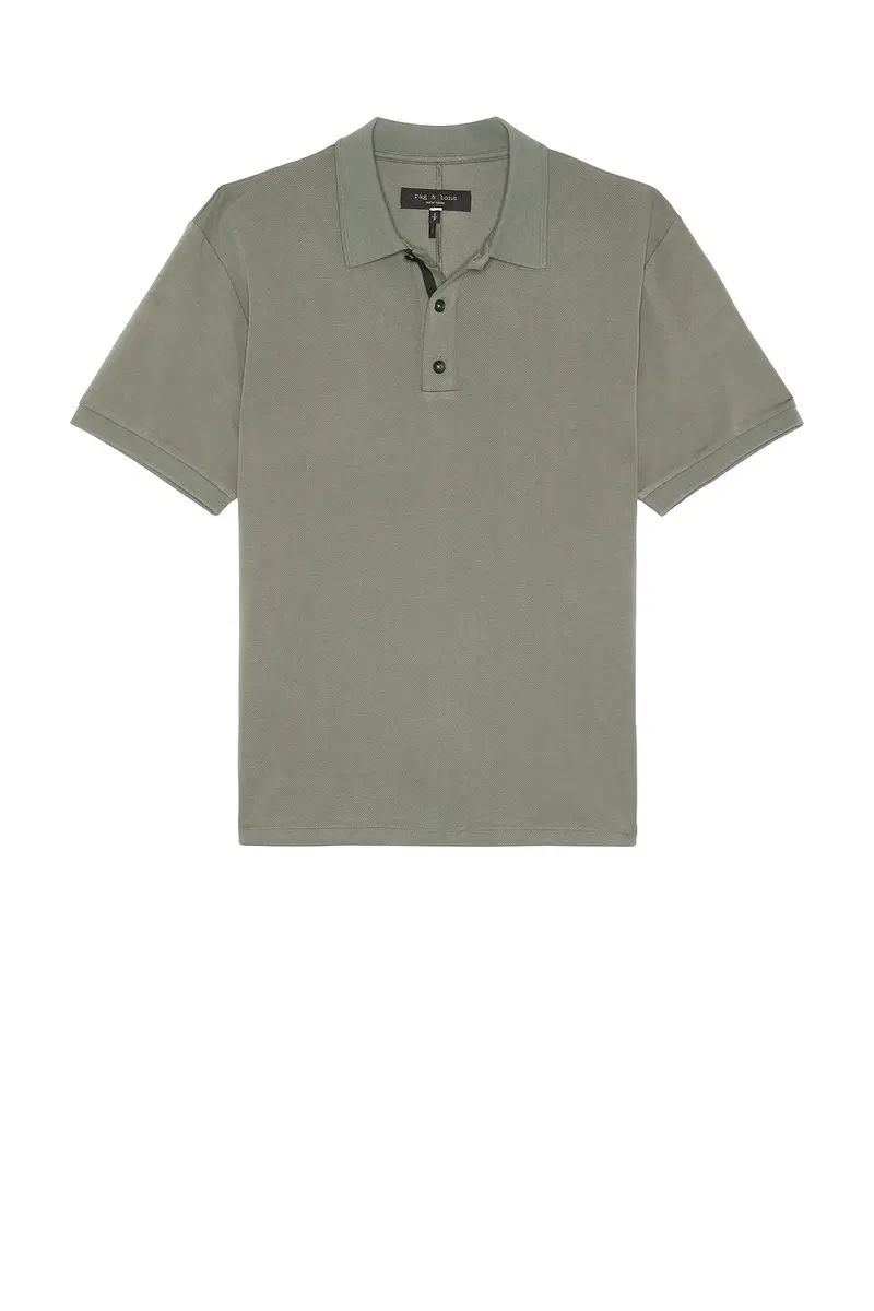 rag & bone Tech Pique Slim Polo | Thumbnail 4 rag & bone Tech Pique Slim Polo | Thumbnail 4