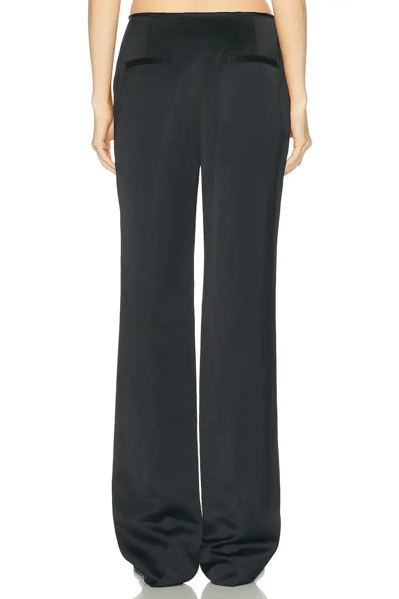TOTEME Easy Undone Edge Trouser | Thumbnail 4 TOTEME Easy Undone Edge Trouser | Thumbnail 4