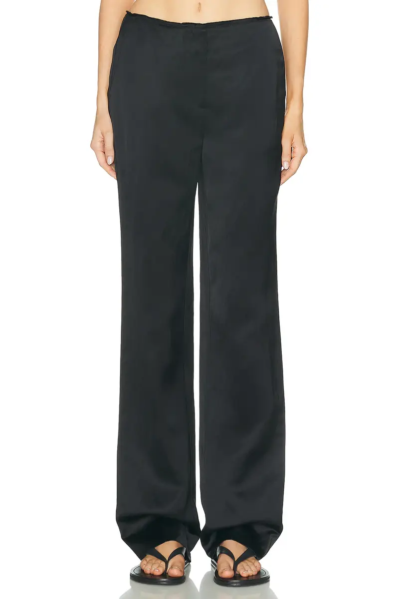 TOTEME Easy Undone Edge Trouser | Image 1 TOTEME Easy Undone Edge Trouser | Image 1