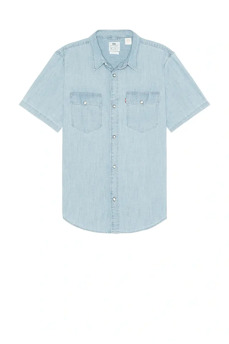 Levi's Short Sleeve Relaxed Fit Western Shirt | Thumbnail 4 Levi's Short Sleeve Relaxed Fit Western Shirt | Thumbnail 4