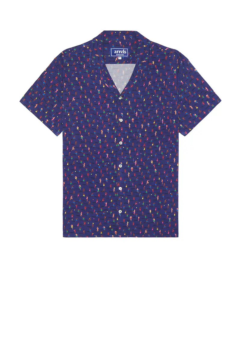 Arrels Barcelona Altinha x Malika Favre Camp Collar Shirt | Thumbnail 4