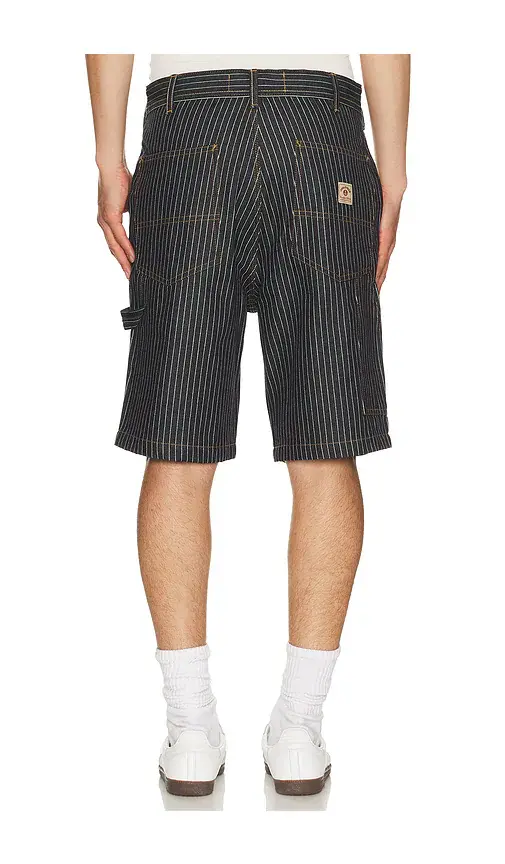 Iron & Resin Dennis Striped Denim Shorts | Thumbnail 2