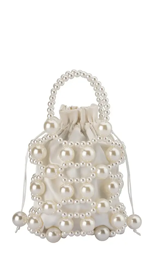 olga berg Sammy Beaded Cage Bag | Image 1 olga berg Sammy Beaded Cage Bag | Image 1