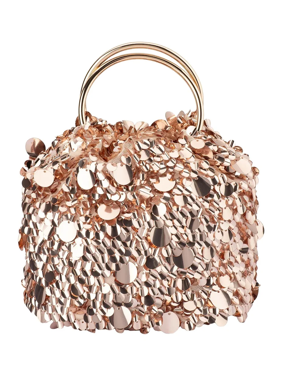 Vera Sequin Top Handle Bag Vera Sequin Top Handle Bag