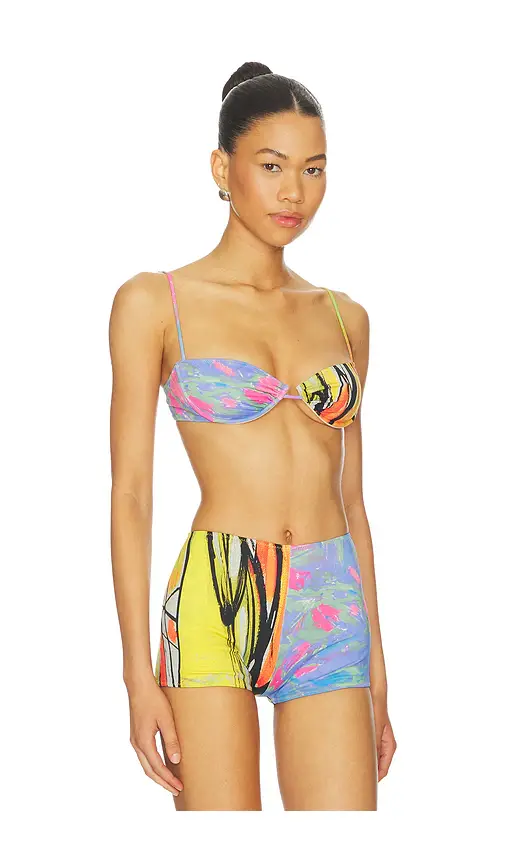 Yellow The Label Lane Bikini Top | Thumbnail 2 Yellow The Label Lane Bikini Top | Thumbnail 2