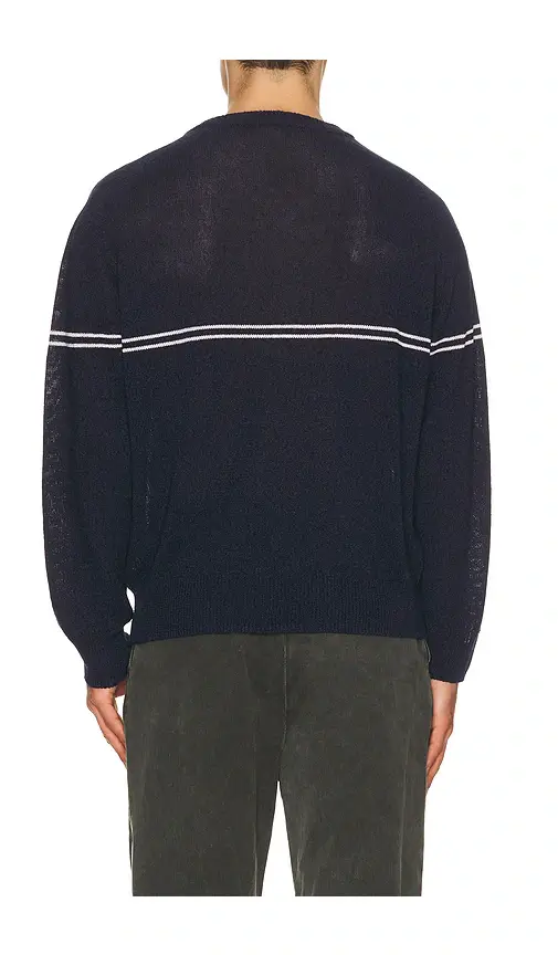 Dunst Striped V Neck Striped Sweater | Thumbnail 2