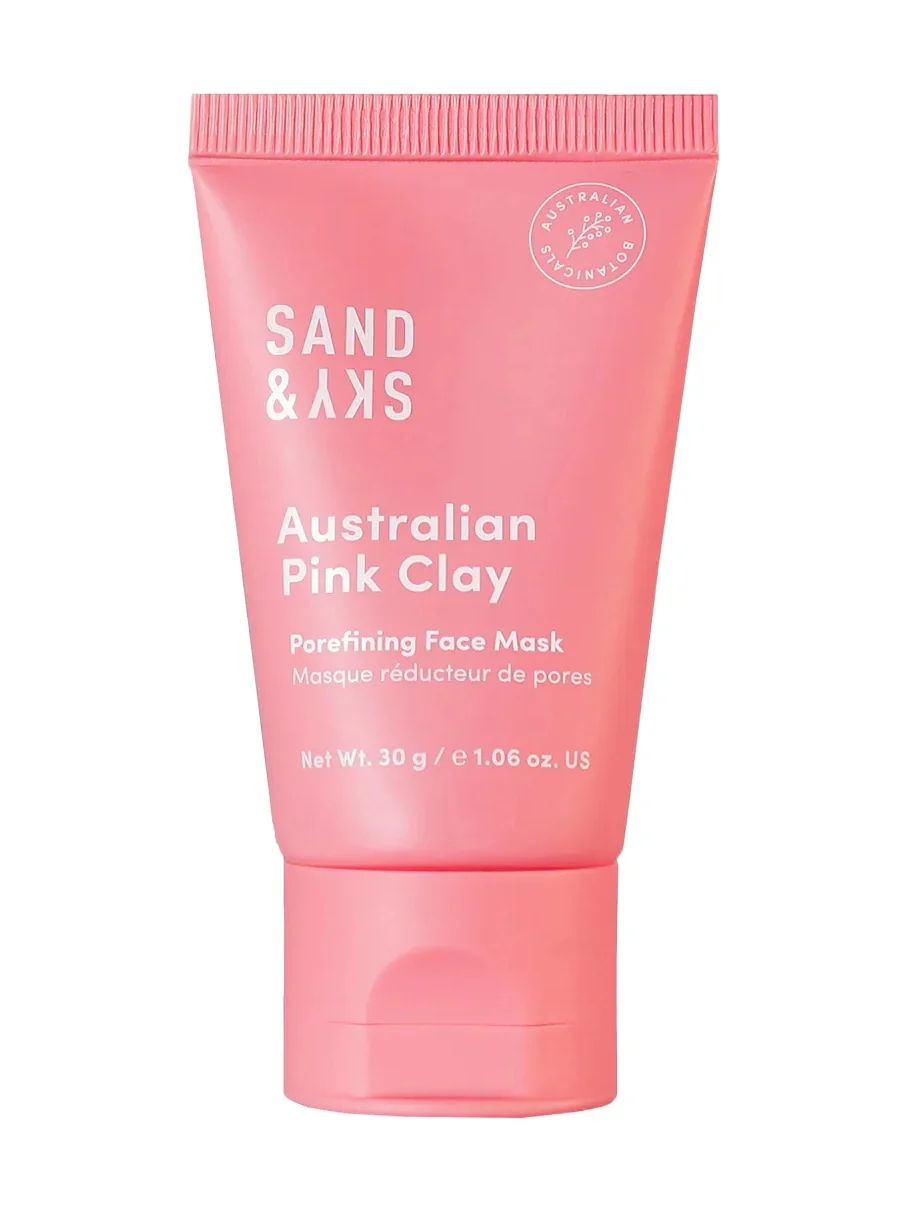 Sand & Sky Travel Australian Pink Clay Porefining Face Mask