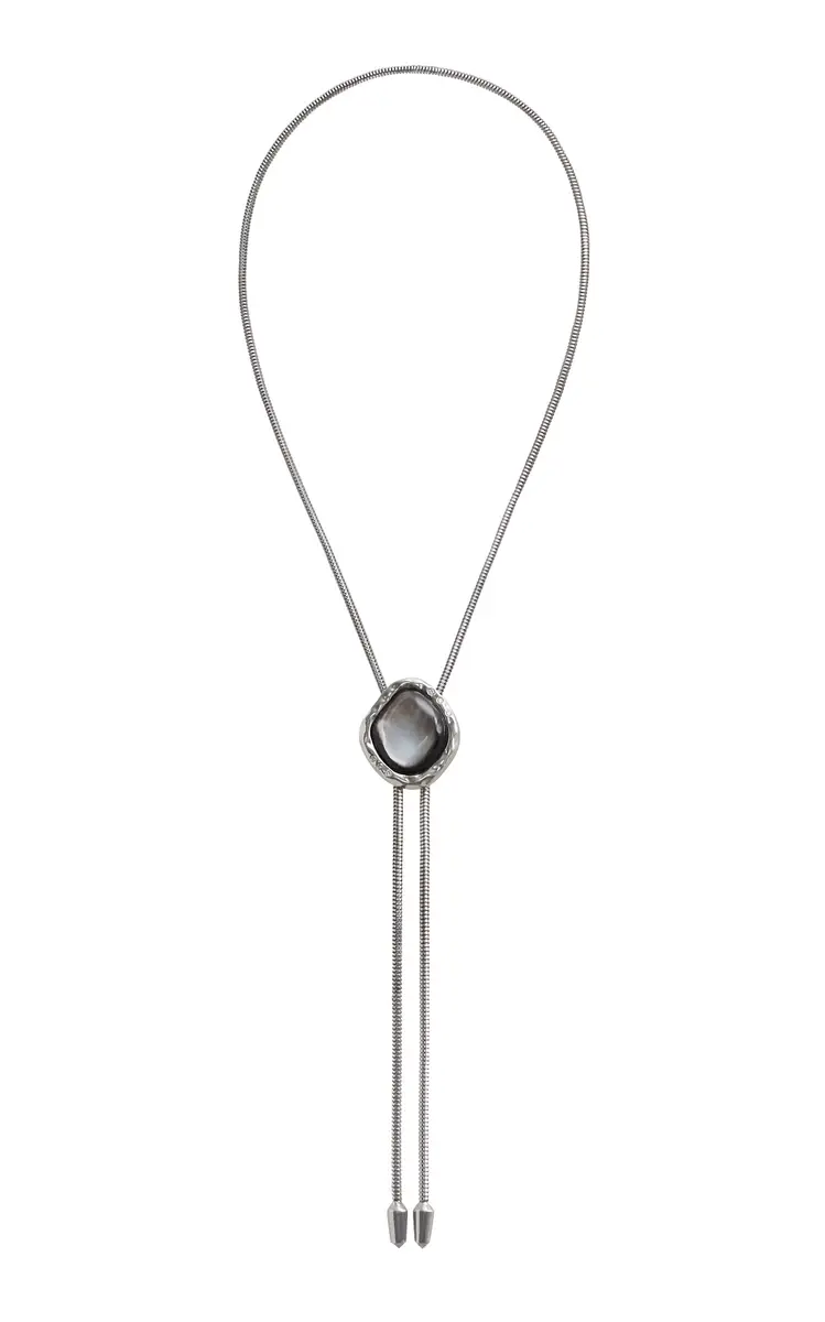 Bolola The Lola Grey Pearl Necklace | Thumbnail 2