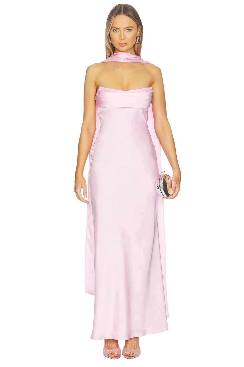 Runaway The Label Madeleine Strapless Maxi Dress