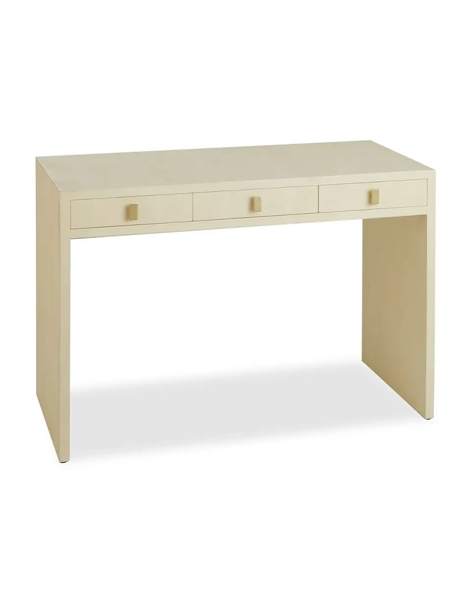 AERIN Faux Shagreen Vanity Table and Stool | Thumbnail 4