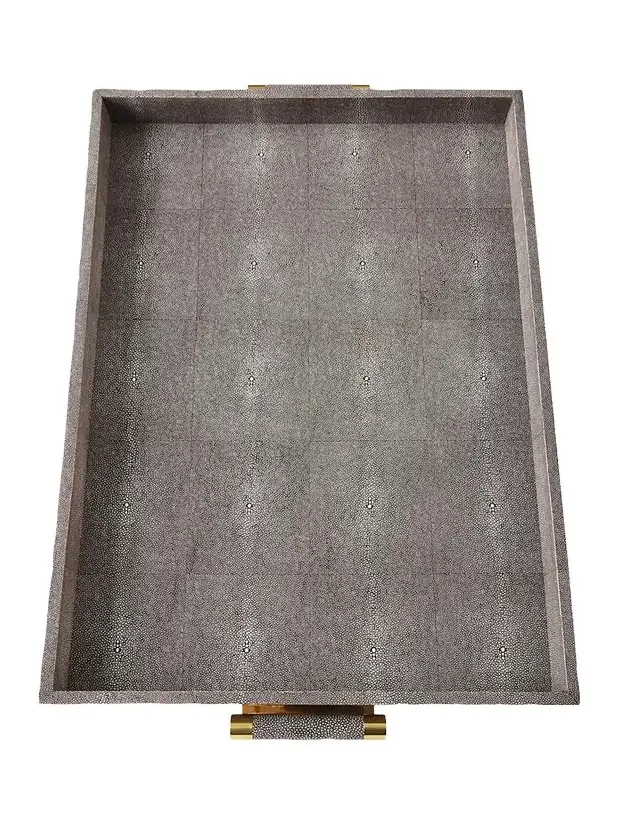 AERIN Classic Faux Shagreen Butler Tray