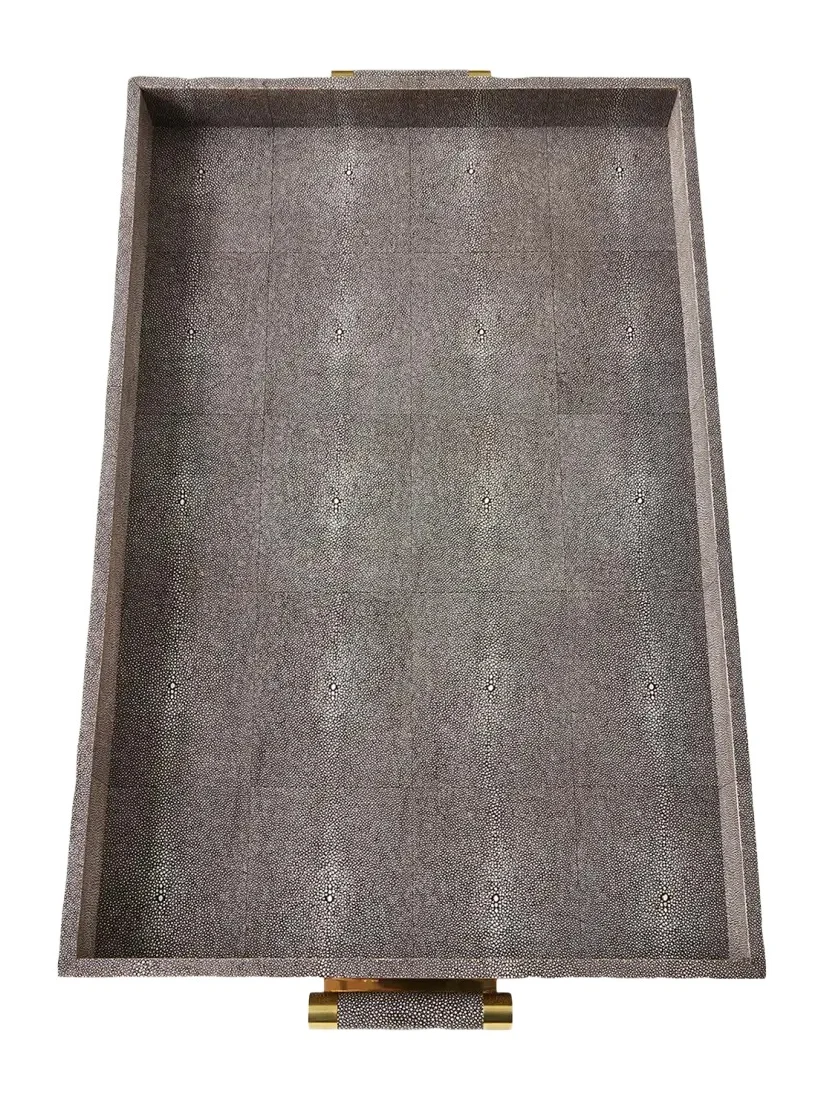 AERIN Classic Faux Shagreen Butler Tray