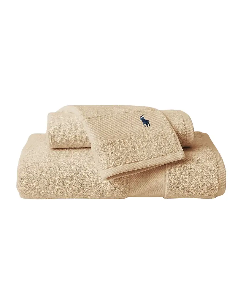 Ralph Lauren Home Polo Player Bath Towel | Image 1 Ralph Lauren Home Polo Player Bath Towel | Image 1