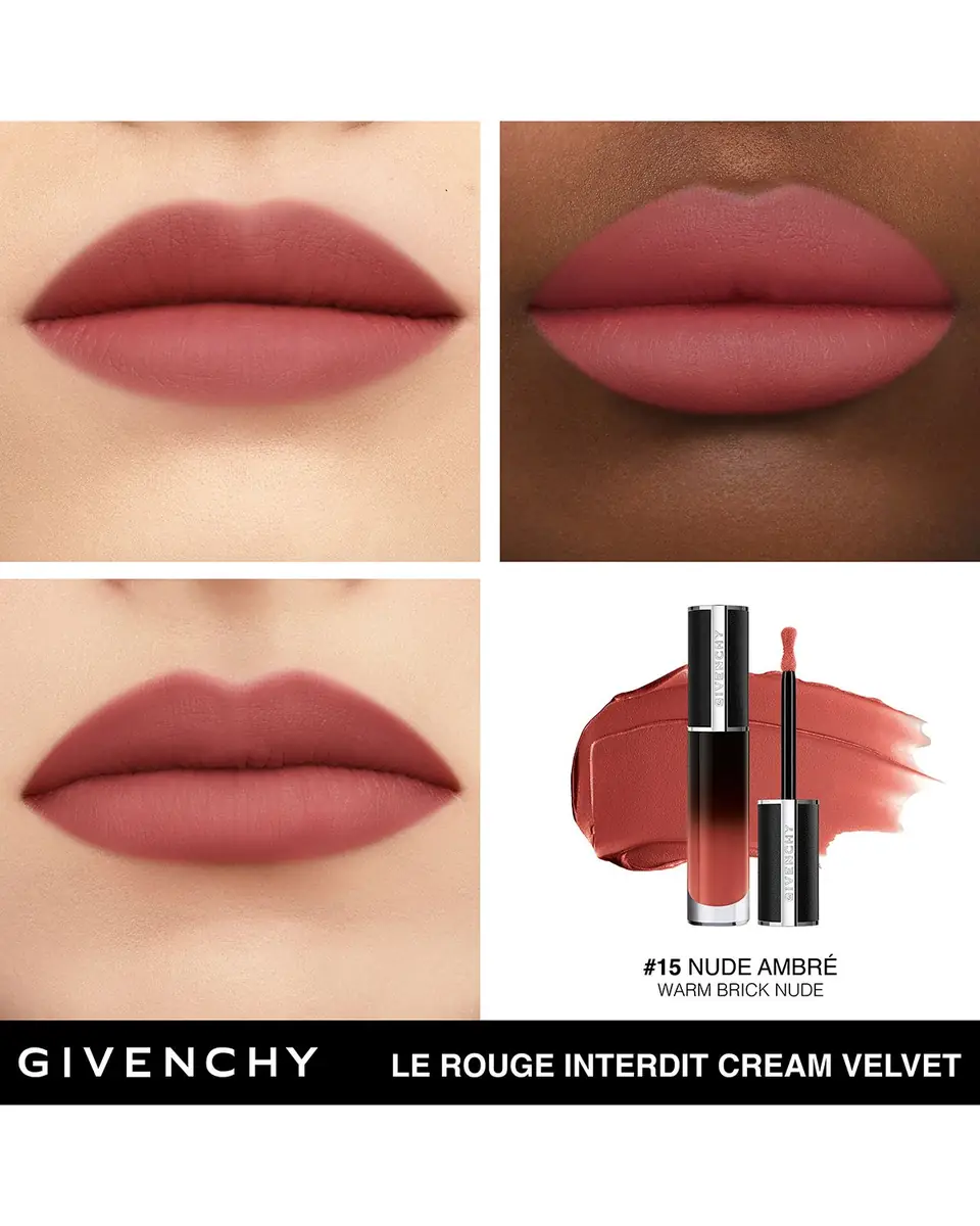 Givenchy Le Rouge Interdit Cream Velvet Lipstick, 1.4 oz. | Thumbnail 3