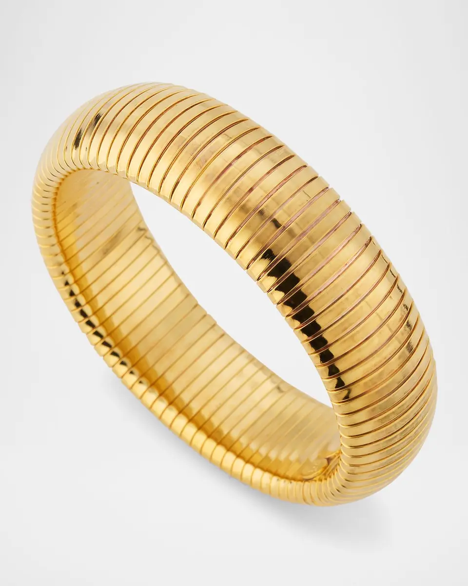 Kenneth Jay Lane Snake Chain Stretch Bracelet | Thumbnail 3