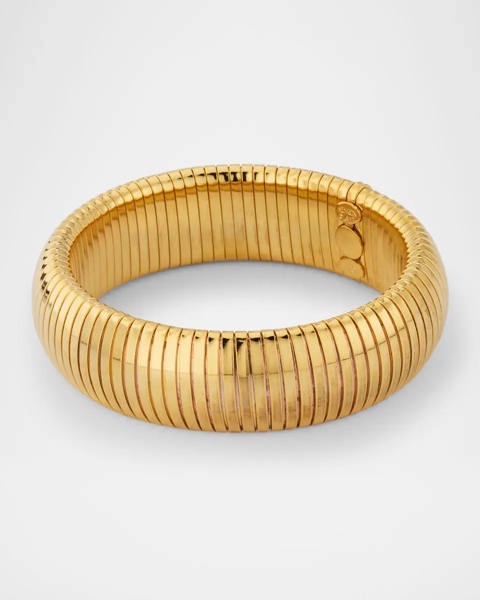 Kenneth Jay Lane Snake Chain Stretch Bracelet | Thumbnail 4