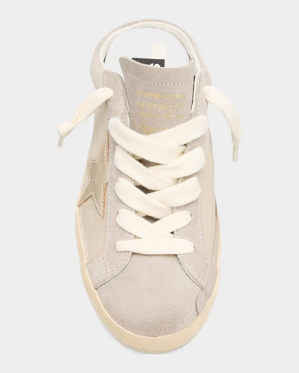 Golden Goose Super-Star Sabot Glitter Suede Slide Sneakers | Thumbnail 6 Golden Goose Super-Star Sabot Glitter Suede Slide Sneakers | Thumbnail 6
