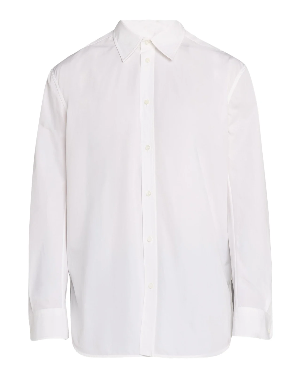 Men's Cotton Relaxed French-Cuff Sport Shirt