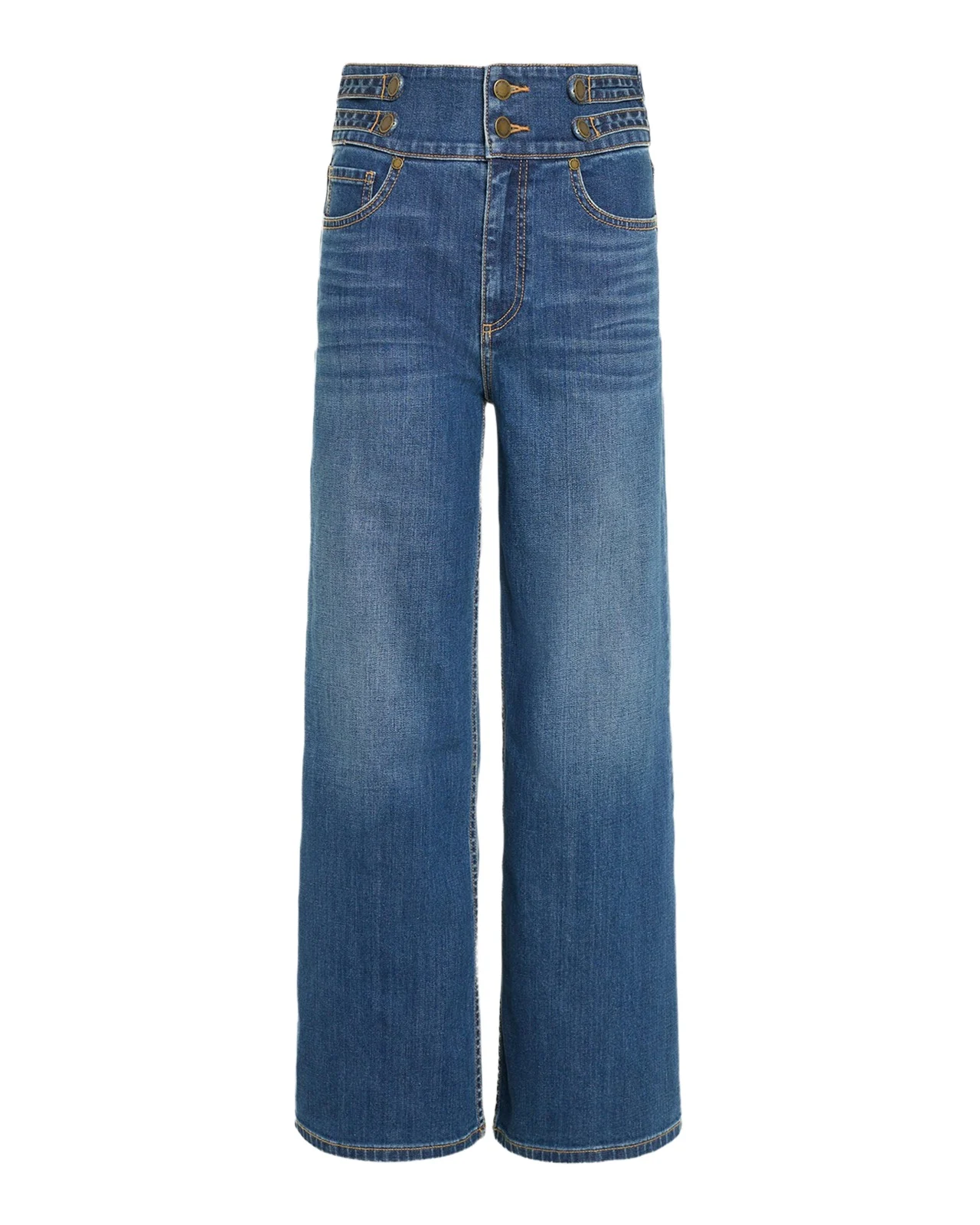Liv Cropped Wide-Leg Jeans