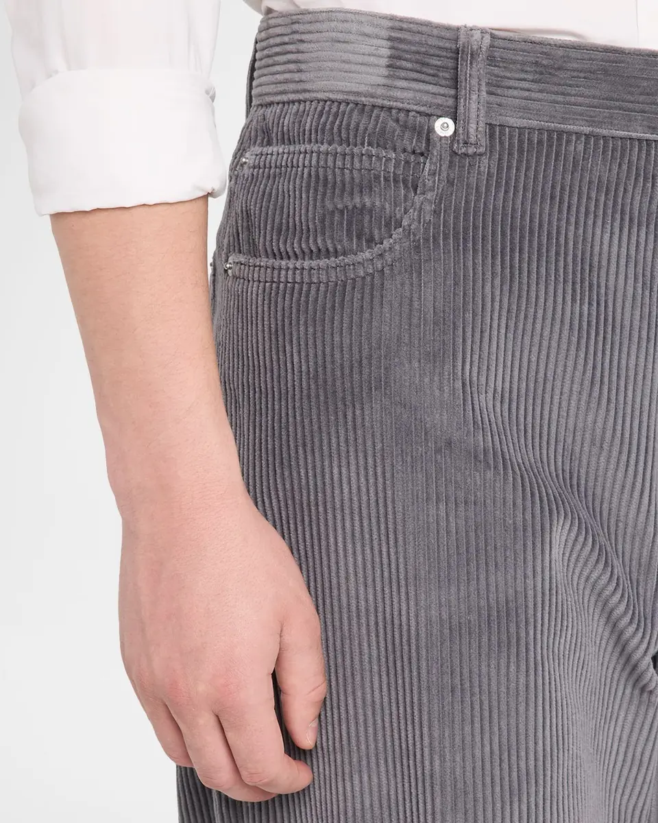 Bottega Veneta Men's Cotton Corduroy Relaxed Straight-Leg Pants | Thumbnail 5